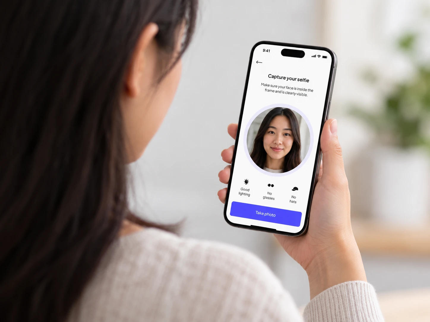 Selfie Capture + Liveness Detection